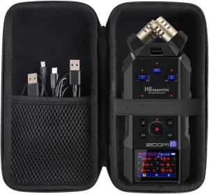 Hard EVA Carrying Case Compatible with Zoom H6 essential (2024 Model, Essential Series)/Zoom H6 6-Track Portable Recorder Case