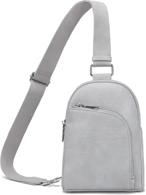 Haytijoe RFID Blocking Crossbody Bags for Women Travel Small Sling Bag Leather Cross Body Bag for Woman Fanny Packs Chest Bag