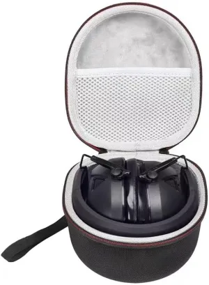 Headphone Case for Peltor Sport Tactical 100 300 500/ Pro for Sho 34dB Hunting Shooting Ear Protection Electronic Hearing Protector Earmuffs EVA Hard Protective Storage Bag Carrying Pouch