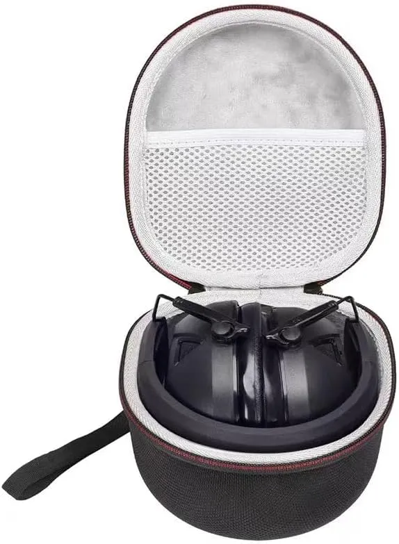 Headphone Case for Peltor Sport Tactical 100 300 500/ Pro for Sho 34dB Hunting Shooting Ear Protection Electronic Hearing Protector Earmuffs EVA Hard Protective Storage Bag Carrying Pouch