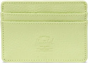 Herschel Supply Co. Charlie Cardholder Vegan Leather, Shadow Lime