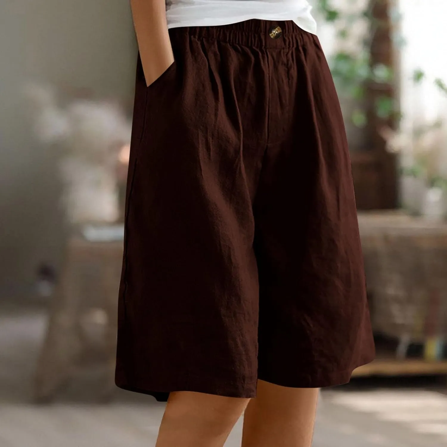 High Waisted Work Pants for Women Women's Stretchy Bootcut High Waisted Flowy Pockets Trendy Casual Lounge Boho Beach