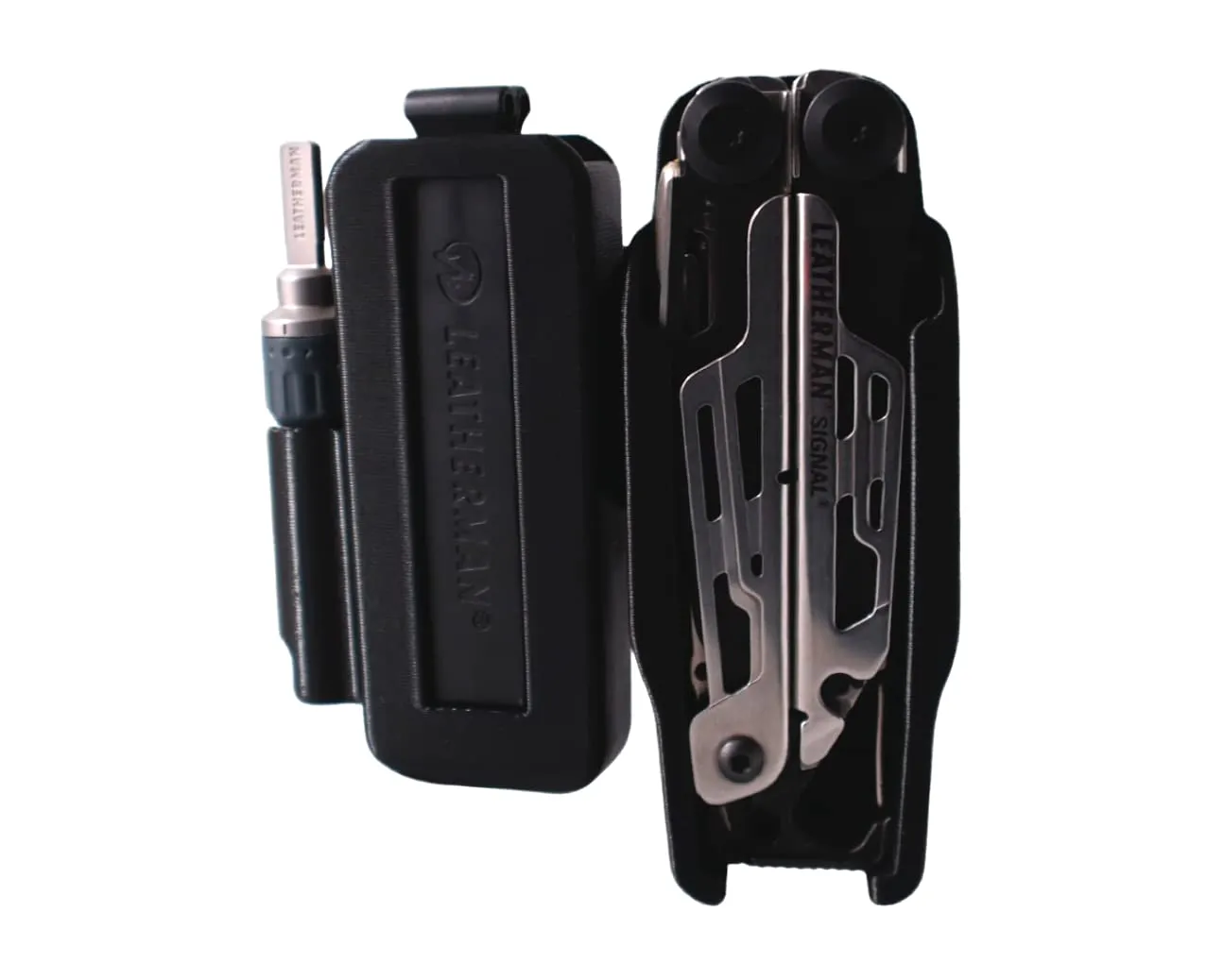 HoldMyGear Sheath Compatible with the Signal multitool and Bit Kit Extender Ratchet Driver accessory tools not included - 1.75" Belt Clip (Signal)