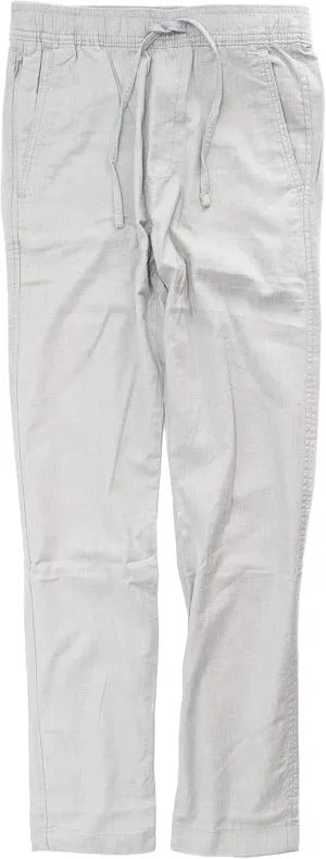 Hollister California Men's Slim Straight Linen-Blend Pull-On Pants HOM-54