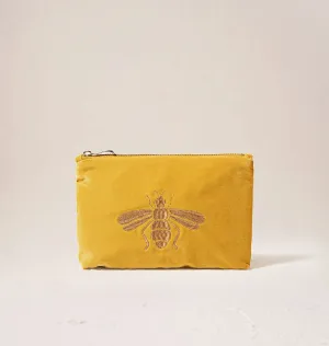 HONEY BEE MUSTARD YELLOW MINI POUCH PFA25  MUSTARD