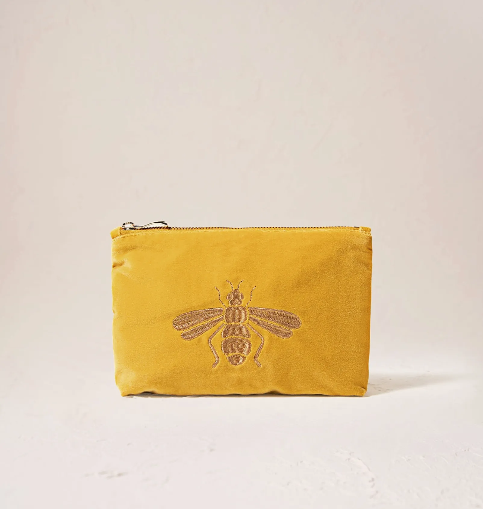 HONEY BEE MUSTARD YELLOW MINI POUCH PFA25  MUSTARD