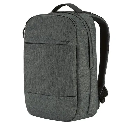 Incase City Compact Laptop Backpack - Heather Black Grey