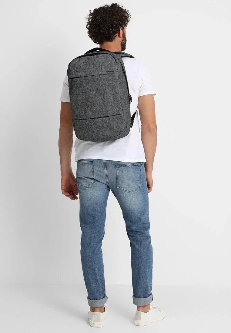 Incase City Compact Laptop Backpack - Heather Black Grey