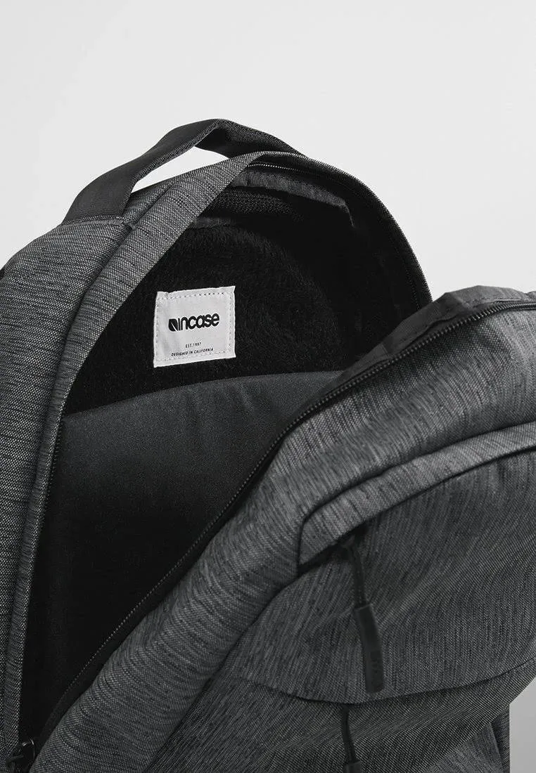 Incase City Compact Laptop Backpack - Heather Black Grey