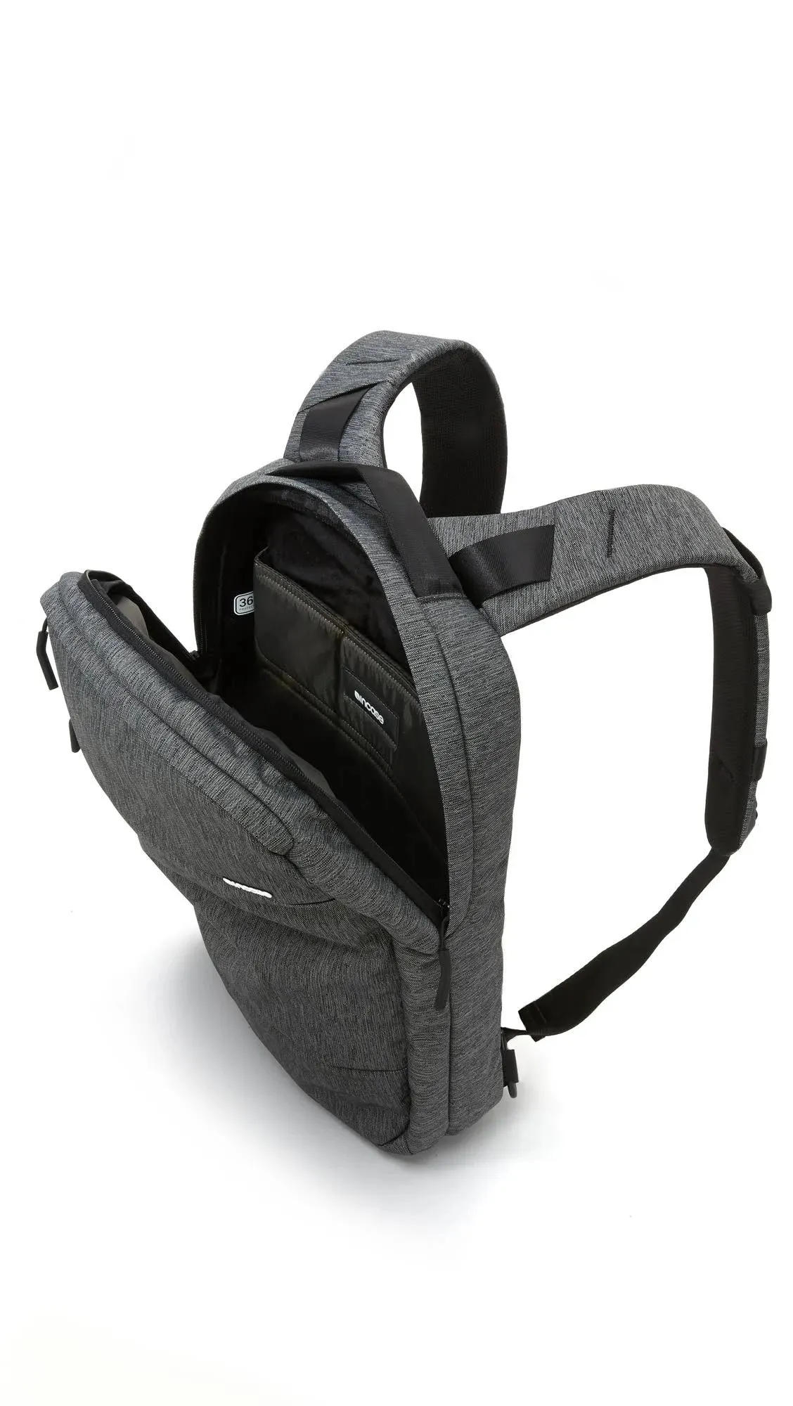 Incase City Compact Laptop Backpack - Heather Black Grey
