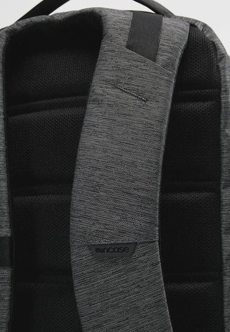 Incase City Compact Laptop Backpack - Heather Black Grey