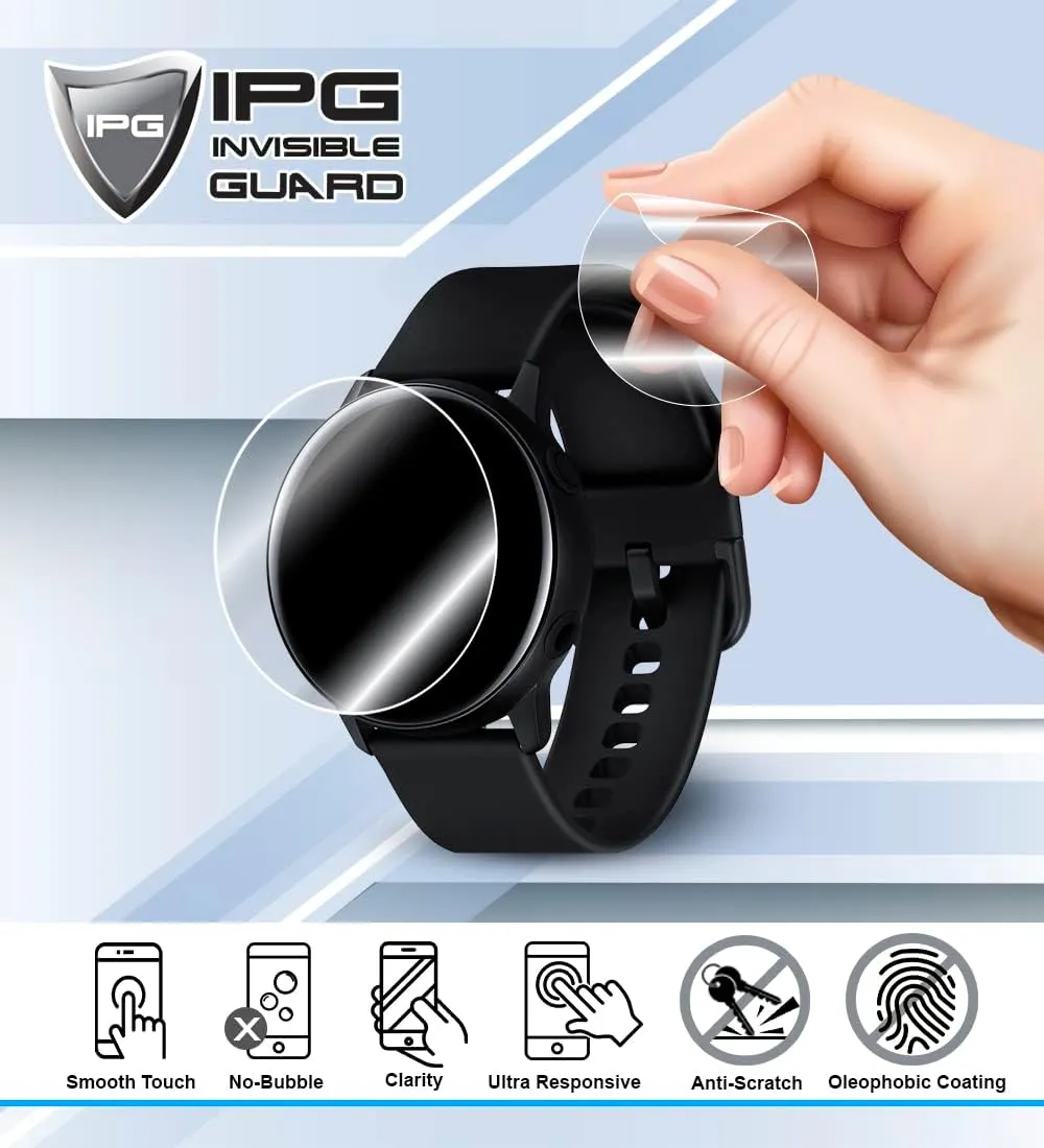IPG Made for Huawei Watch GT 5 46mm Smartwatch Hydrogel Screen Protector (2 Units) Invisible HD Clear Film Anti Scratch Guard-Smooth/Self-Healing/Bubble Free for GT5-46mm