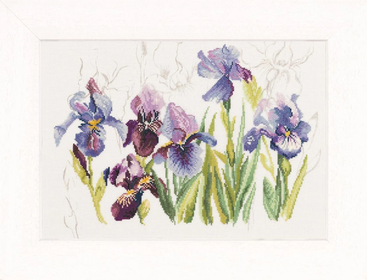 Irises Cross Stitch Kit