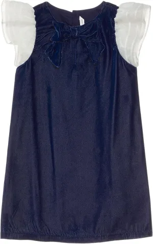 Janie and Jack Girls' Velvet Dress (Toddler/Little Big Kids)