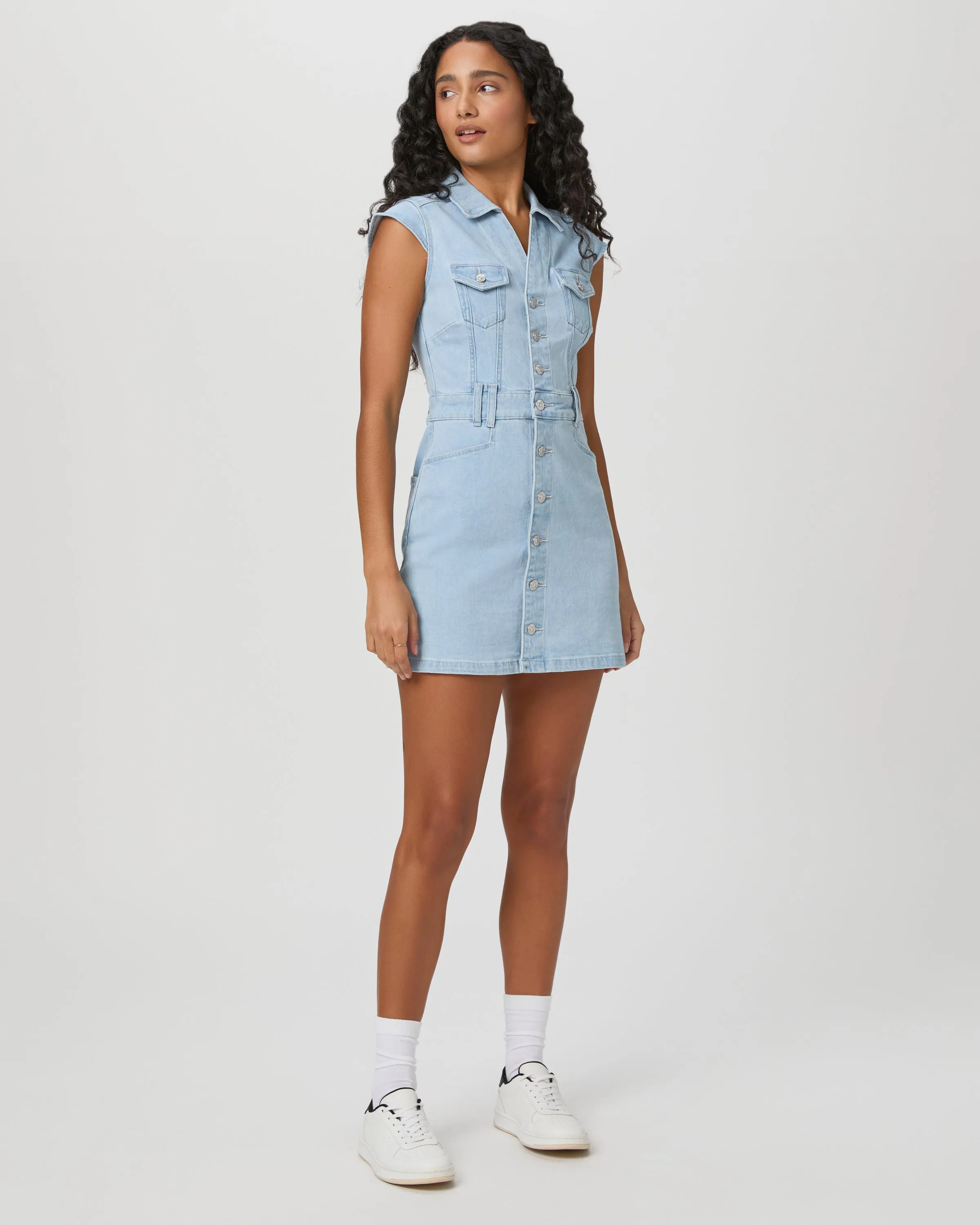 Jaxsyn Denim Dress - Talya