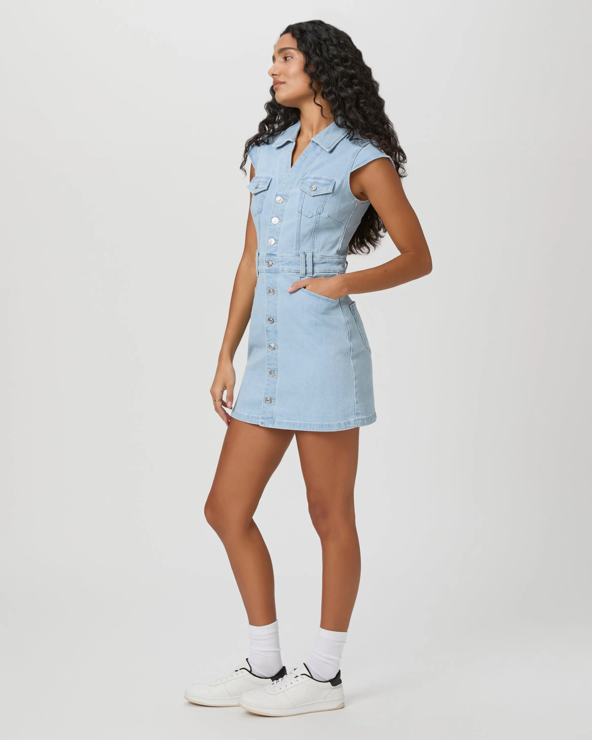Jaxsyn Denim Dress - Talya