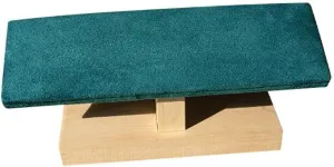 Jewelry Display Stand Velvet Wooden Jewelry Rack Bracelet Watch Stand Display Props Shopping Mall Counter Jewelry Display Organizers Jewelry Holder Organizer(Green)