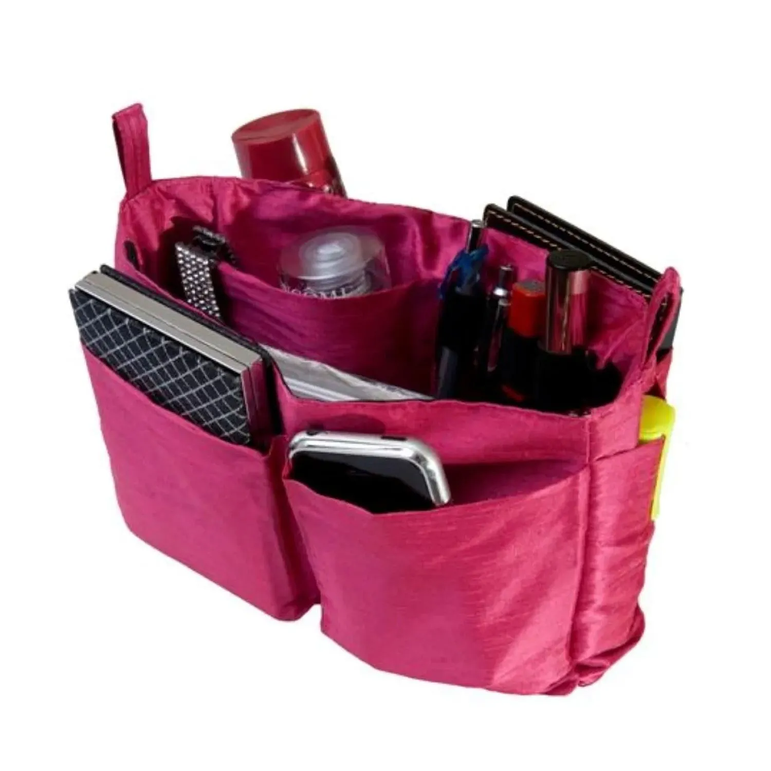 Jocca Handbag Organizer with 6 Holders for Bags & Accessories, Pink