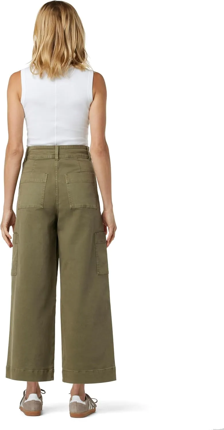 Joe's Jeans Women's The Milla Utility Wide Leg Cropped Denim Pant