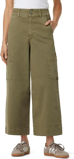 Joe's Jeans Women's The Milla Utility Wide Leg Cropped Denim Pant