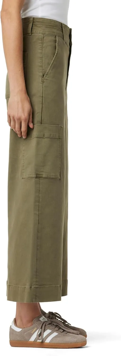 Joe's Jeans Women's The Milla Utility Wide Leg Cropped Denim Pant