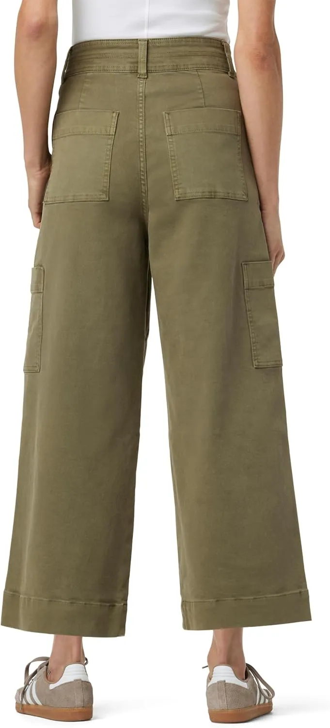 Joe's Jeans Women's The Milla Utility Wide Leg Cropped Denim Pant