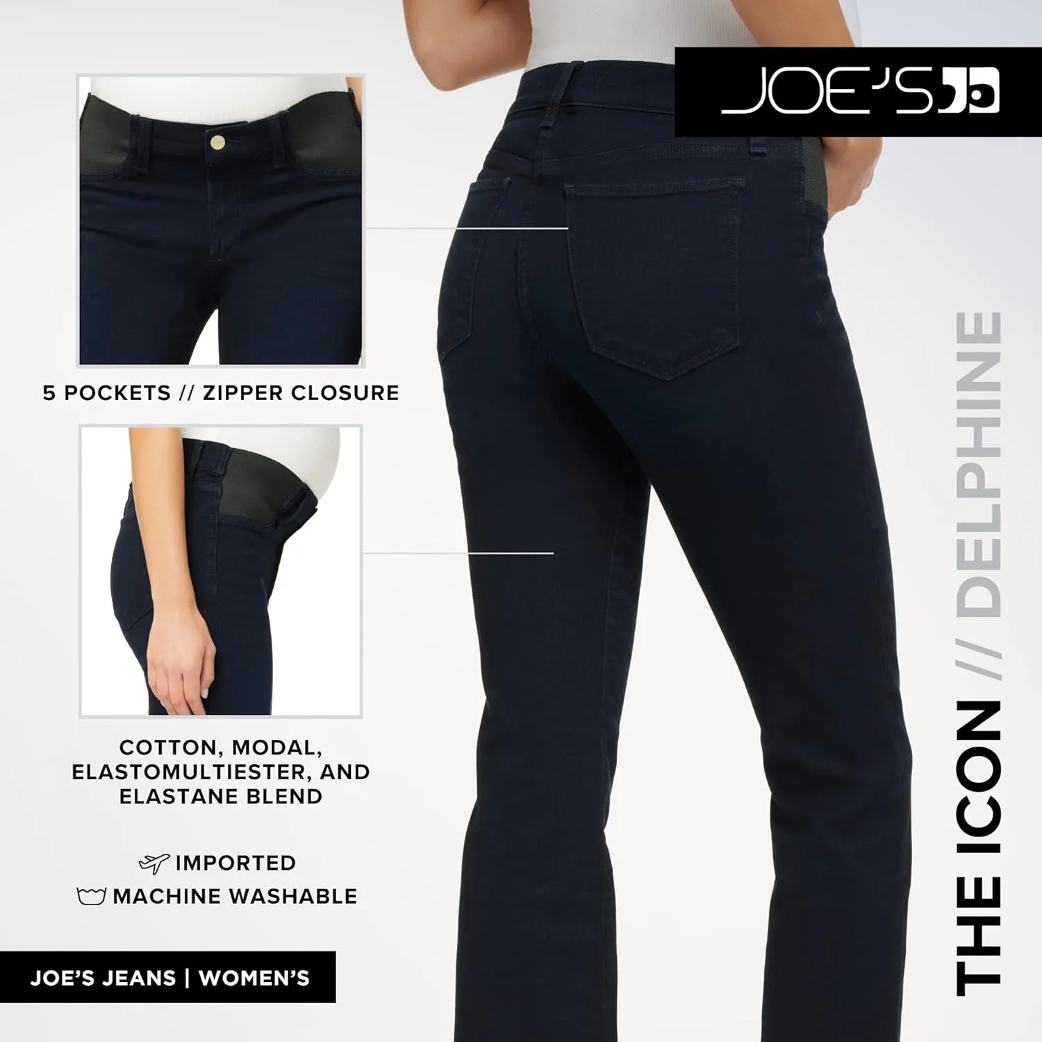 Joe's Women's The Icon Maternity Crop Bootcut Jean