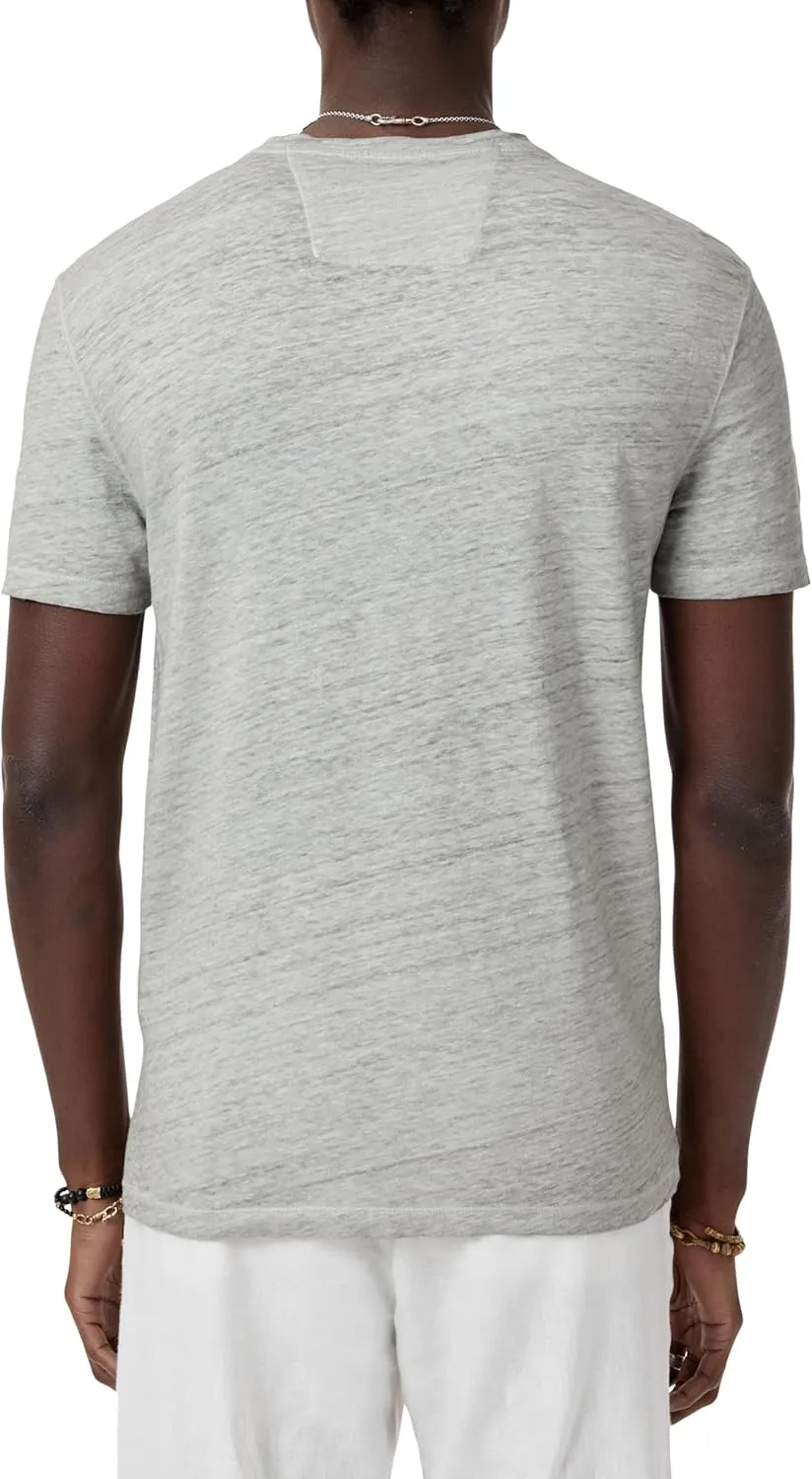 John Varvatos Men's Snake Floral Tee