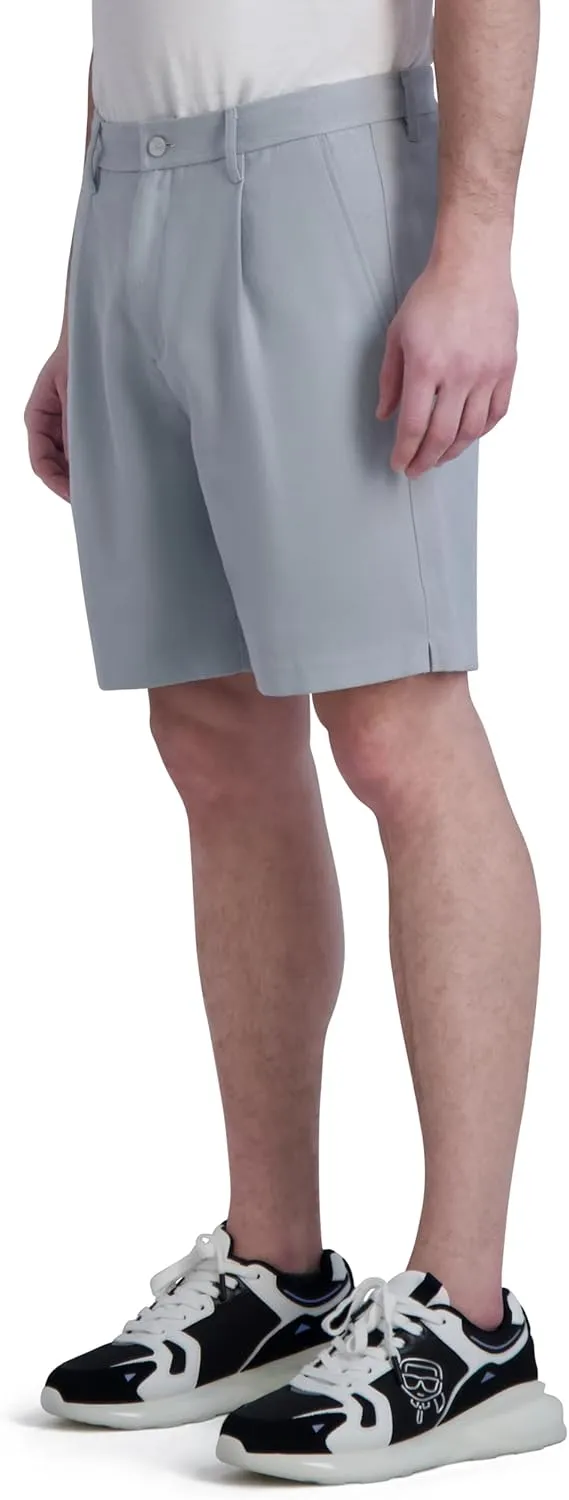 Karl Lagerfeld Paris Men's Linen Blend Dress Short