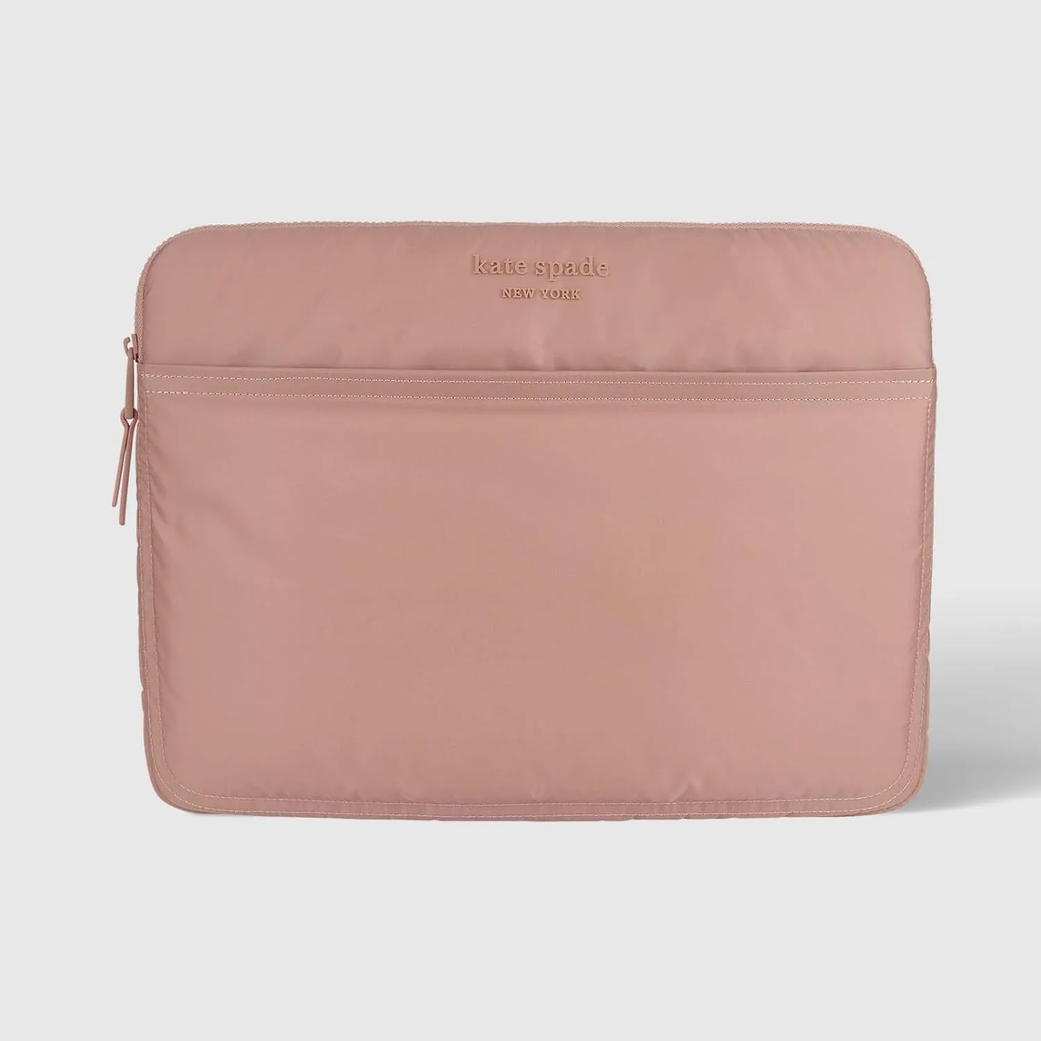 kate spade new york Puffer Laptop Sleeve 16 Inch - Madison Rouge Nylon - for 15 to 16 inch MacBook Pro M3 Max/M3/M2/M2/M1 Max/M1 Pro