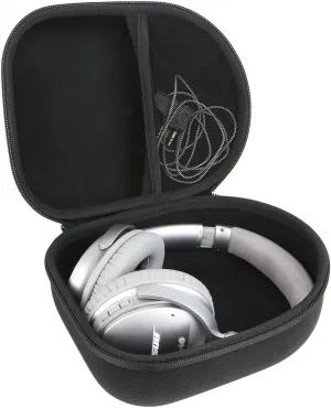 Khanka Hard Case Replacement for Audio-Technica Professional Studio Monitor Headphones Headset Headphone (black2)