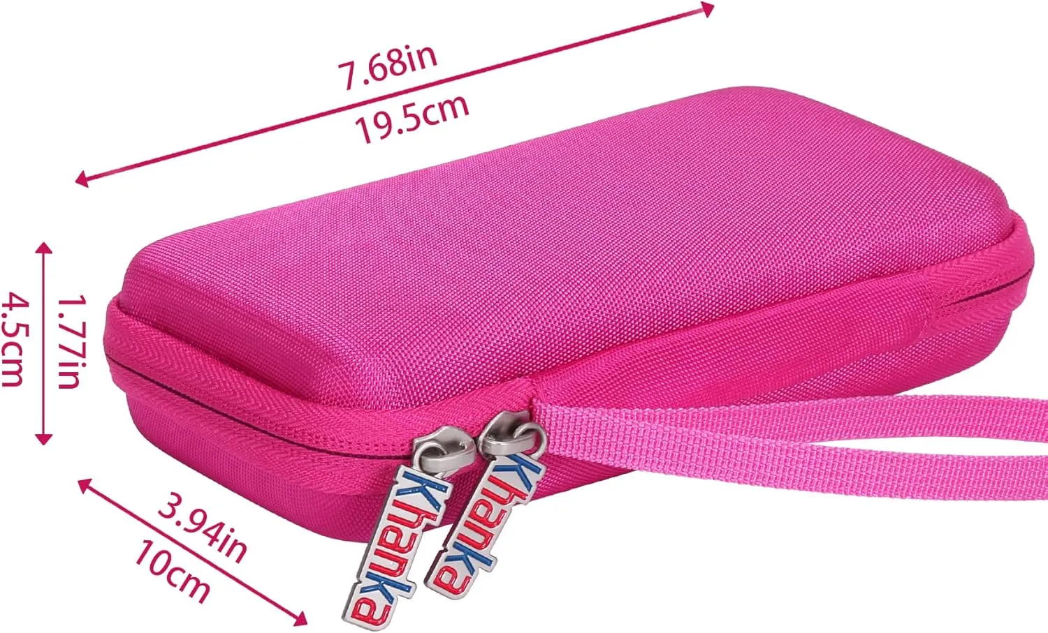 Khanka Hard Travel Case Replacement for Texas Instruments TI-30XIIS Scientific Calculator, Case Only (Pink)