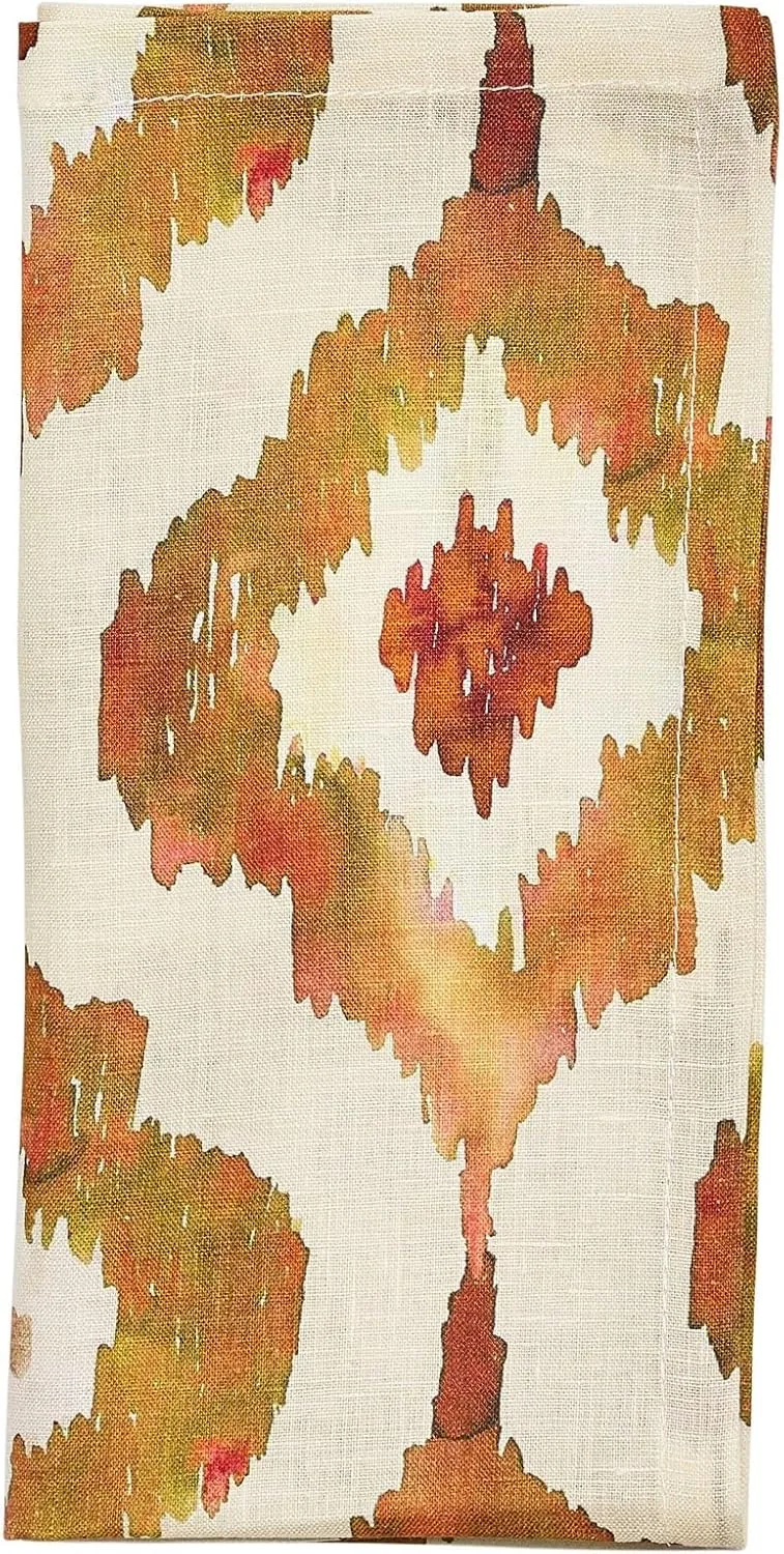 Kim Seybert Watercolor Napkin in Rust, Set of 4