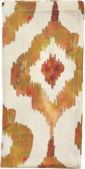 Kim Seybert Watercolor Napkin in Rust, Set of 4