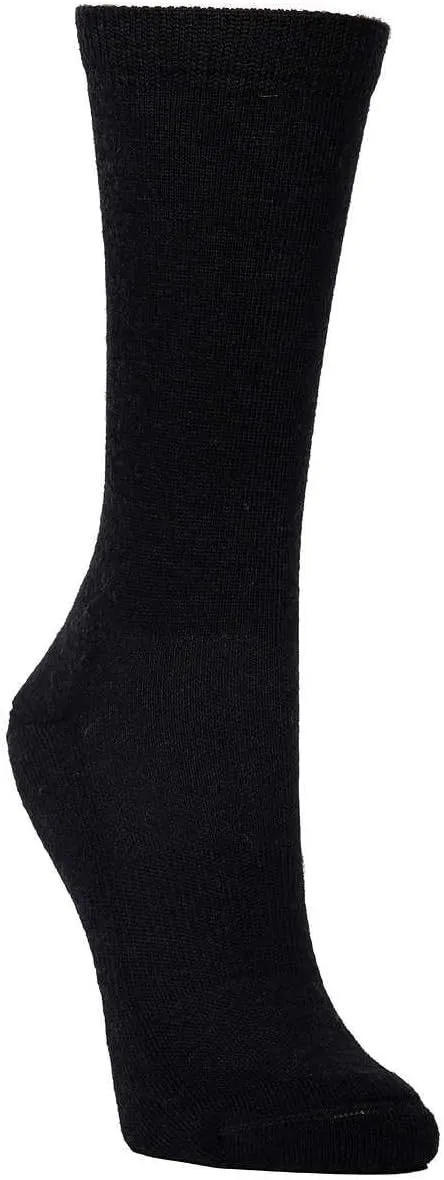 KIRKLAND Signature Women Extra-Fine Merino Wool Blend Crew Sock, 4-pair