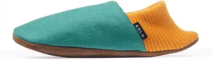 Kolo Linen House Shoes, Ultra-Soft Lining, Camel Suede Sole, For Men and Women