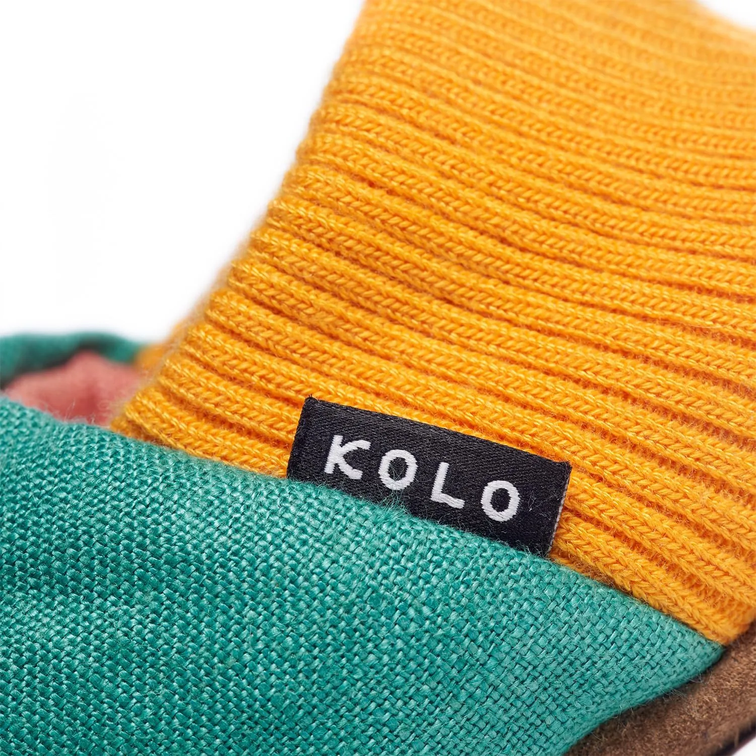 Kolo Linen House Shoes, Ultra-Soft Lining, Camel Suede Sole, For Men and Women