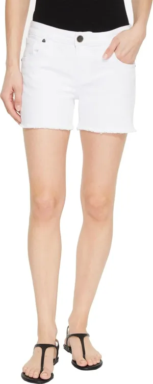 KUT from the Kloth Gidget Fray Jean Shorts