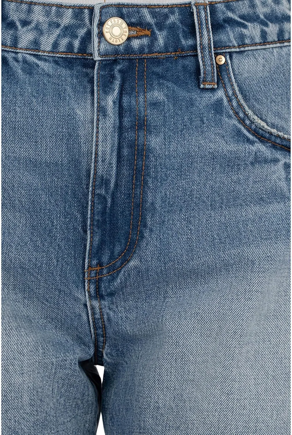 KUT from the Kloth Women's Taylor High Rise Shorts with 5 Pockets with Raw Hem