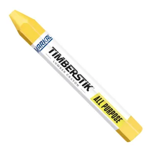 LA-CO INDUSTRIES 80351 Lumber Crayon, Yellow, 12 Per Pack