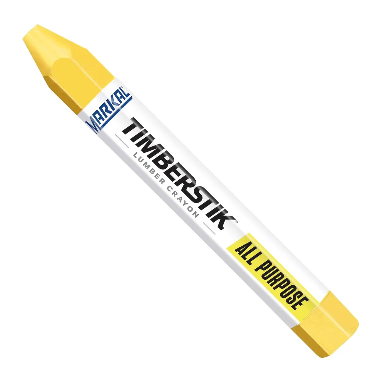 LA-CO INDUSTRIES 80351 Lumber Crayon, Yellow, 12 Per Pack