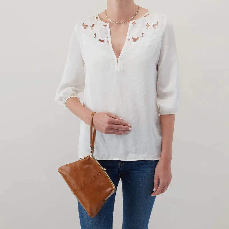 Lana Crossbody in Polished Leather