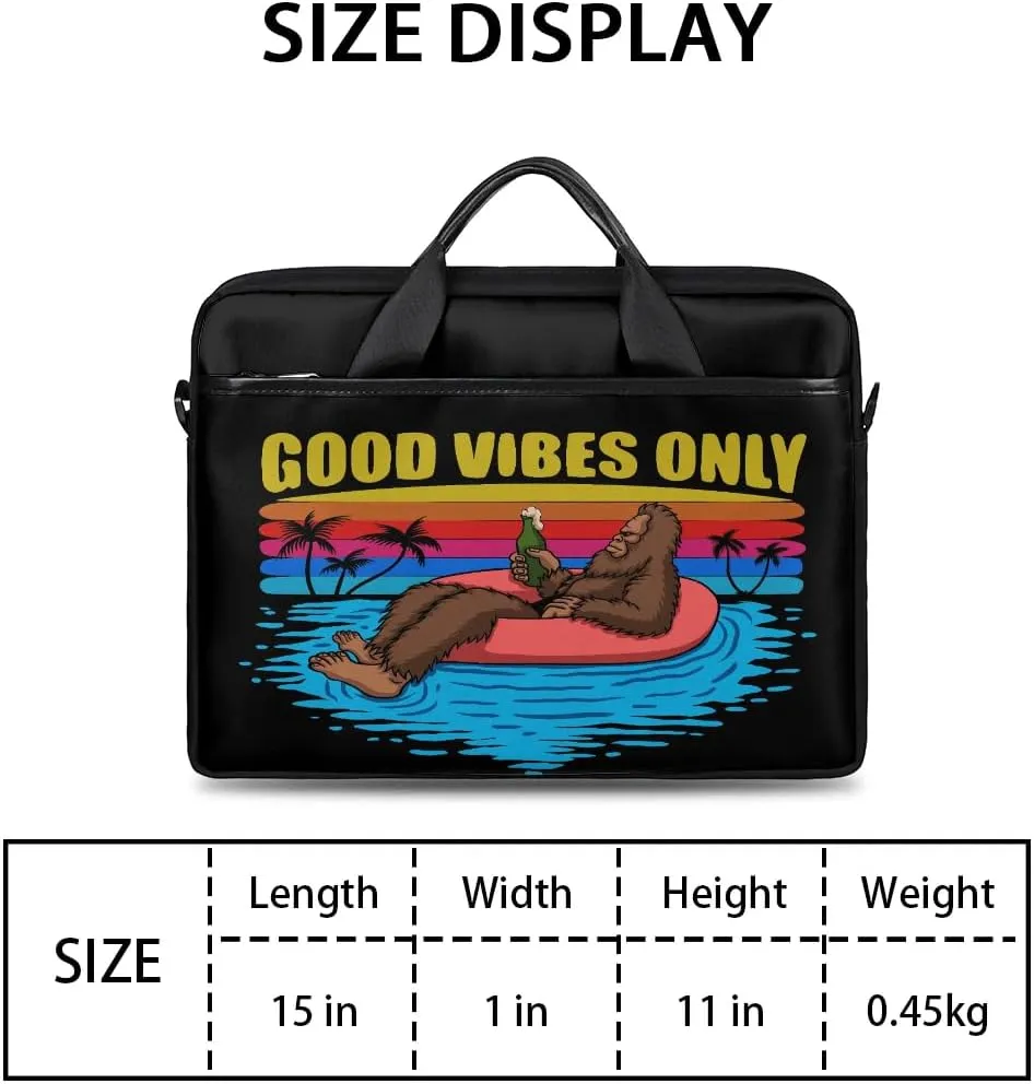 Laptop Bag for Women Men, 15.6 inch Messenger Shoulder Bags, Water Resistant Computer Bag Sleeve