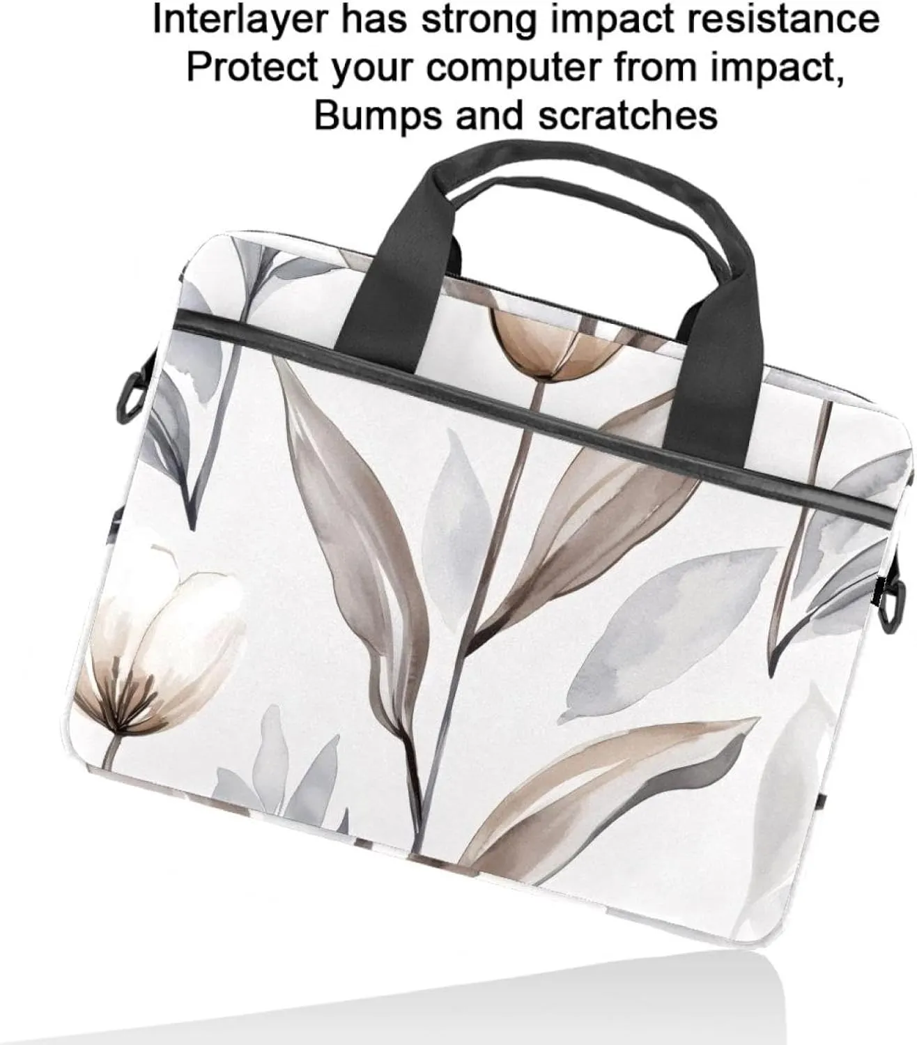 Laptop Bag Messenger Sleeve Western Cowboy Boots and Hats in Desert Portable Tote Laptop Case Work Business Bag