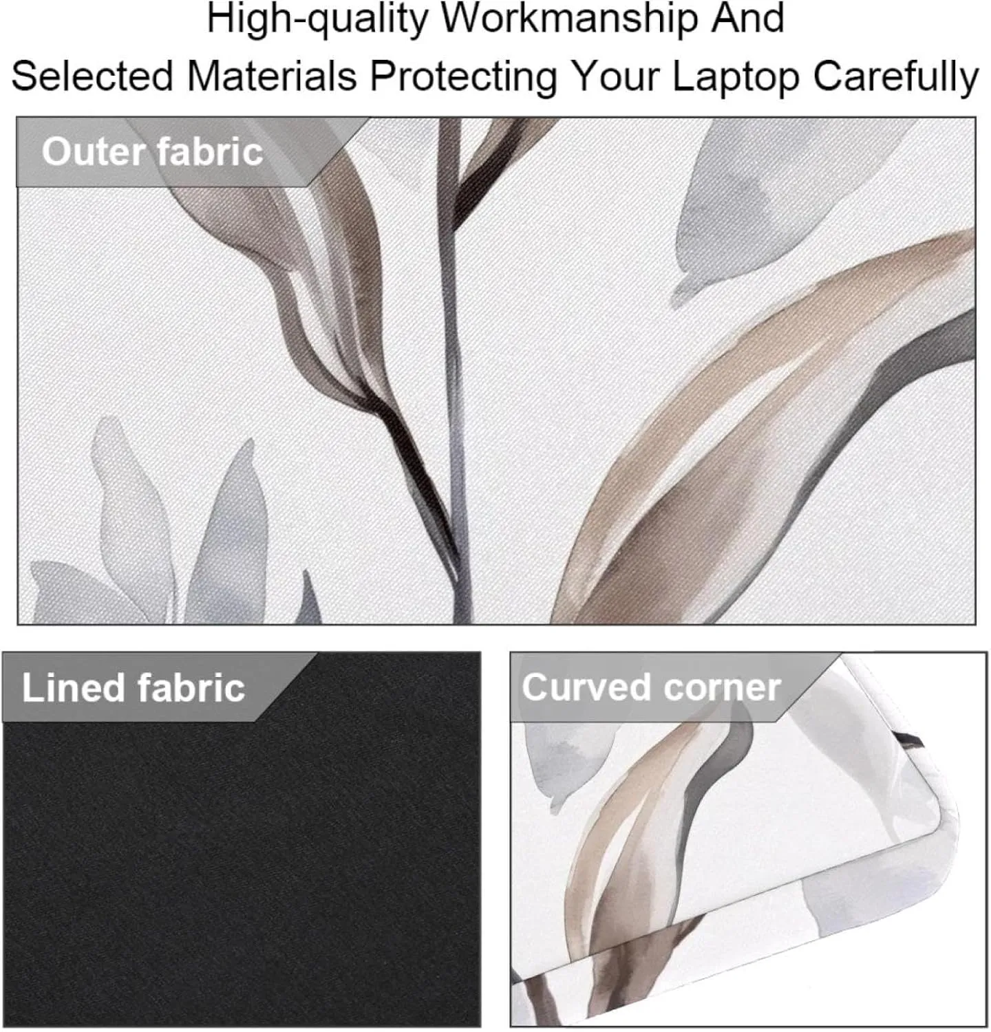 Laptop Bag Messenger Sleeve Western Cowboy Boots and Hats in Desert Portable Tote Laptop Case Work Business Bag