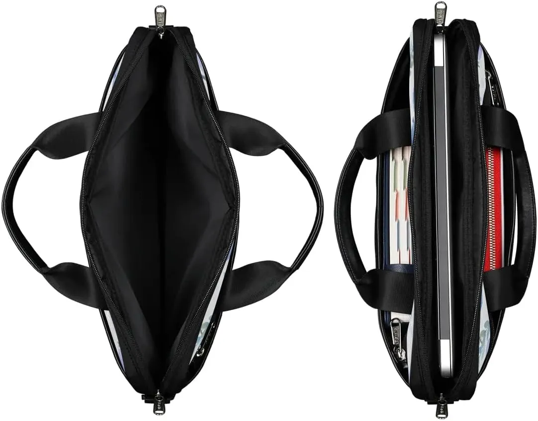Laptop Shoulder Bag Computer Bag 13-15 Inches Laptop Carrying Case with Shoulder Strap for Women Men