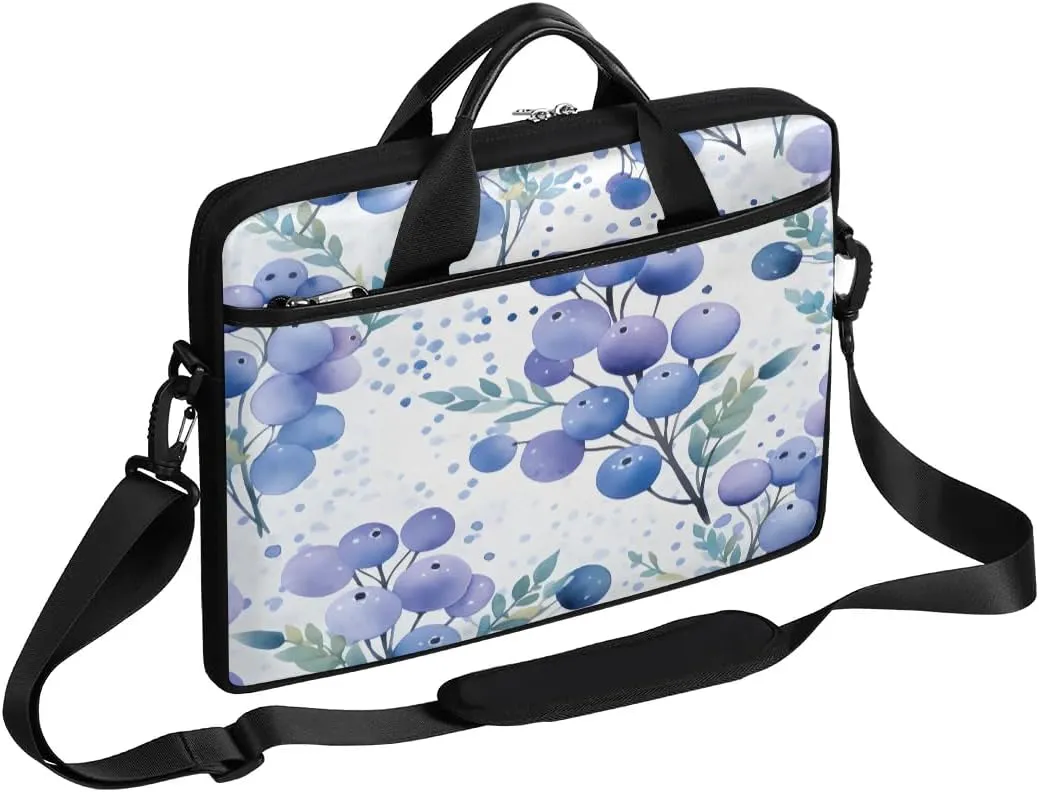 Laptop Shoulder Bag Computer Bag 13-15 Inches Laptop Carrying Case with Shoulder Strap for Women Men