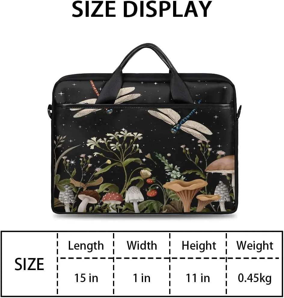 Laptop Shoulder Bag Computer Bag 13-15 Inches Laptop Carrying Case with Shoulder Strap for Women Men