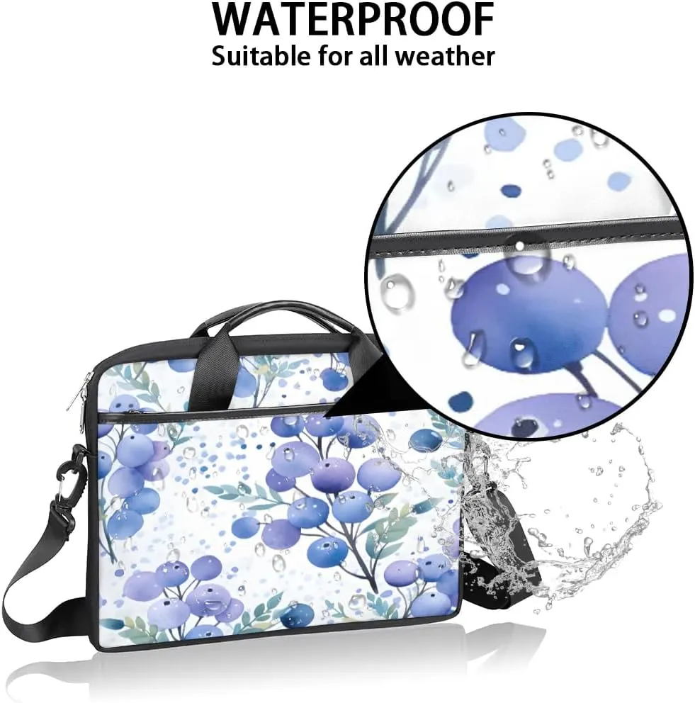 Laptop Shoulder Bag Computer Bag 13-15 Inches Laptop Carrying Case with Shoulder Strap for Women Men