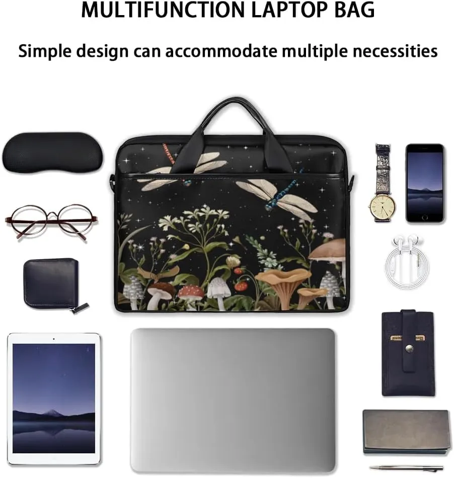 Laptop Shoulder Bag Computer Bag 13-15 Inches Laptop Carrying Case with Shoulder Strap for Women Men